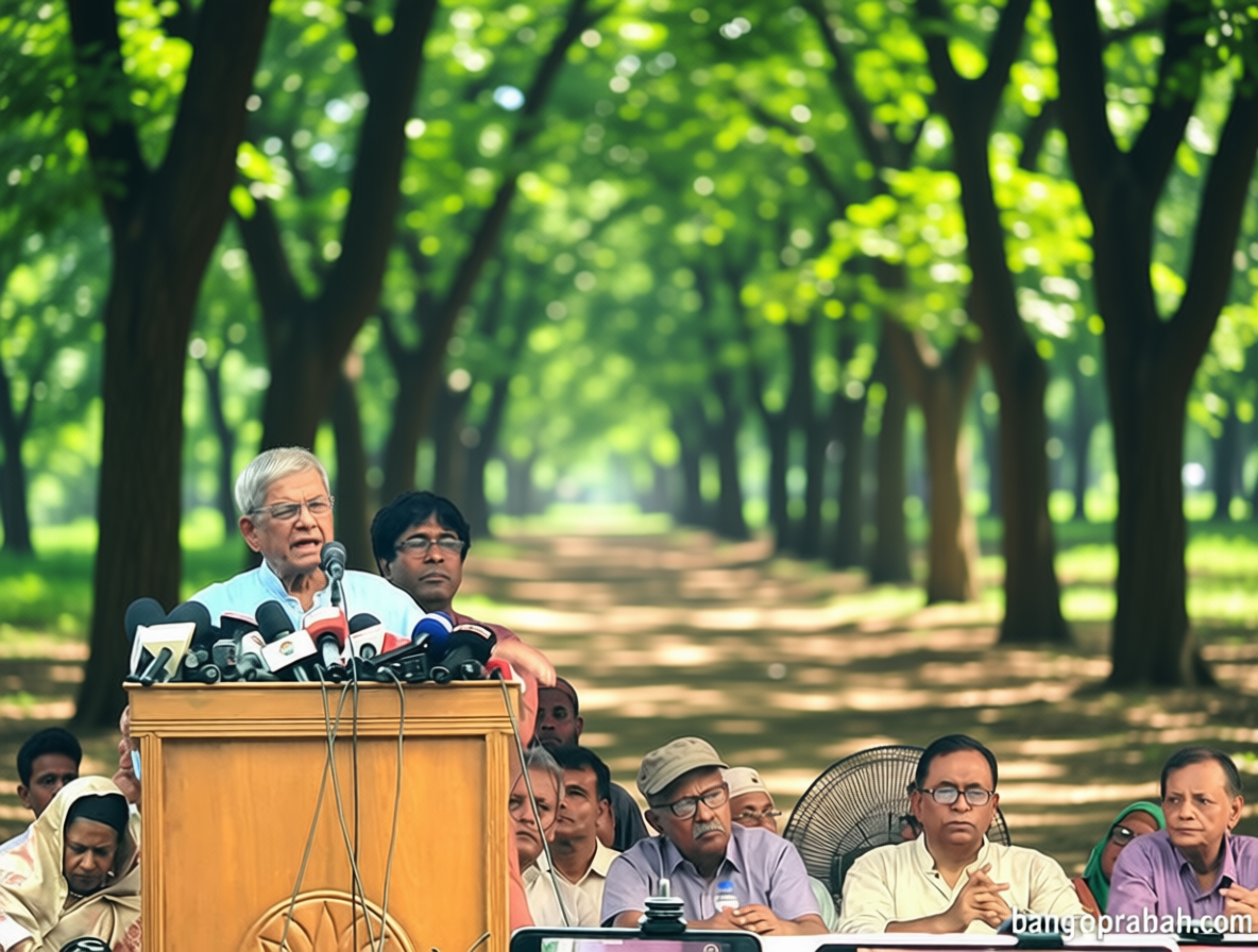 গঙ্গা ও অন্য নদীগুলোর পানির হিস্যা নিশ্চিত করতে হবে: মির্জা ফখরুল