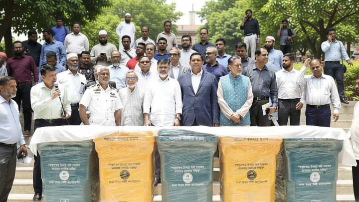 ঢাকা উত্তর সিটিতে উৎস থেকে বর্জ্য আলাদাকরণ কার্যক্রম শুরু
