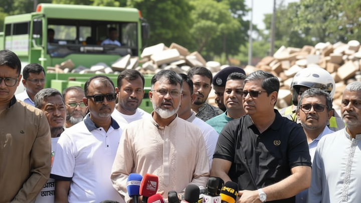 রাতের মধ্যেই পুরো নগরীর বর্জ্য সরানো সম্ভব হবে: স্থানীয় সরকার প্রতিমন্ত্রী
