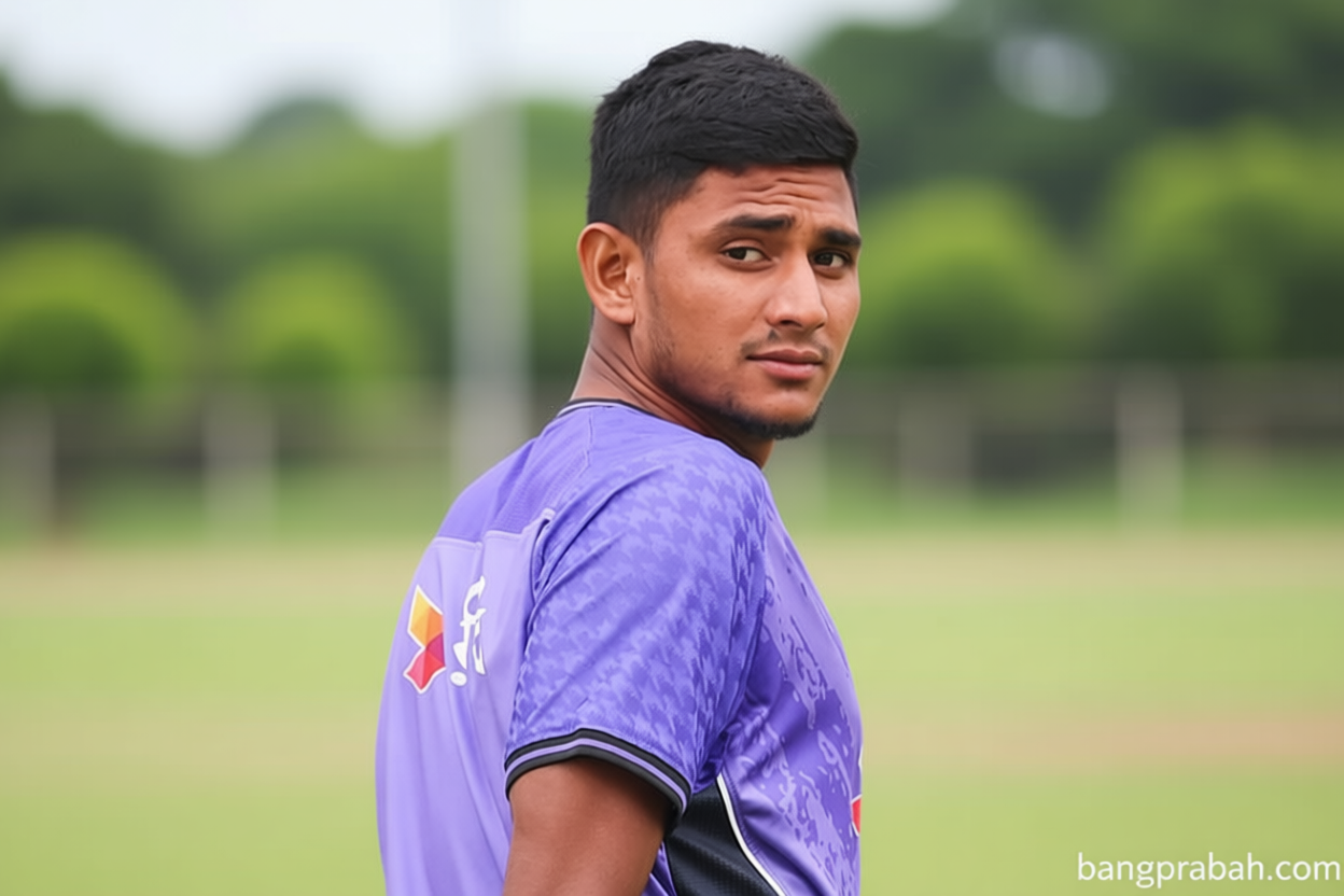 টসে হেরে ব্যাটিংয়ে বাংলাদেশ, তানজিদের অভিষেক