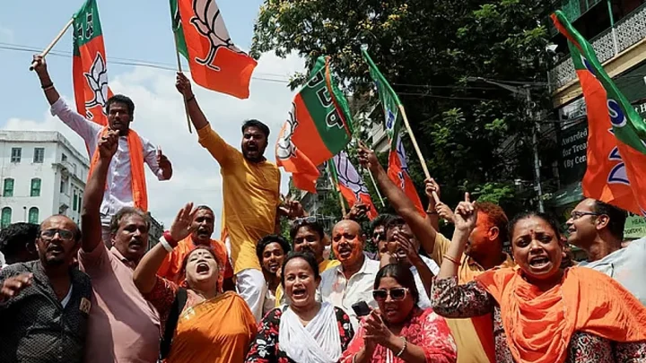 পশ্চিমবঙ্গের ফলতায় পুনর্নির্বাচনে জয়ী বিজেপির দেবাংশু পান্ডা