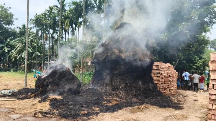 ফুচকার অর্ডার দেওয়া নিয়ে হাতাহাতি, পরে বাড়িঘর ভাঙচুর, খড়ের গাদায় অগ্নিসংযোগ