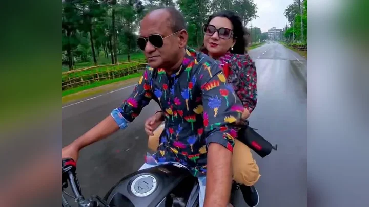 হেলমেট ছাড়া বাইক চালিয়ে সমালোচনার মুখে সিলেট সিটির প্রধান নির্বাহী কর্মকর্তা