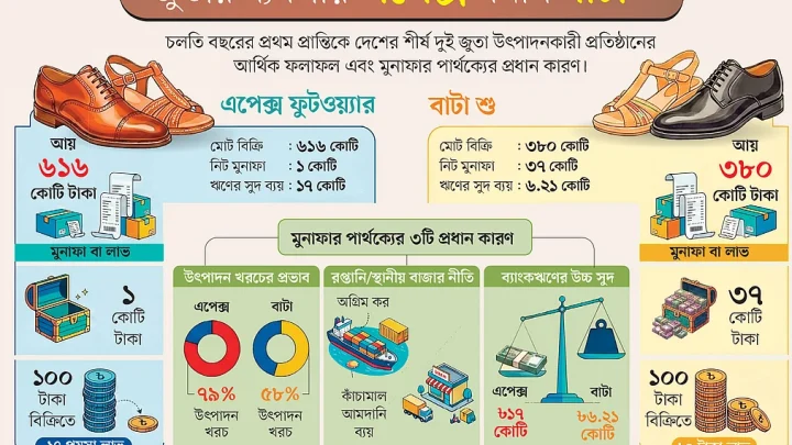 বেশি বিক্রিতে কম লাভ এপেক্সের, কম বিক্রিতে বেশি লাভ বাটার, কারণ কী