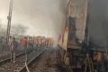 ভারতে ‘রাজধানী এক্সপ্রেস’ ট্রেনে অগ্নিকাণ্ড