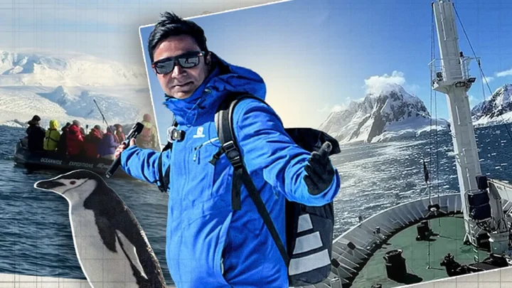 পৃথিবীর সবচেয়ে রহস্যময় মহাদেশে বাংলাদেশি ভ্লগার সালাহউদ্দীন সুমন