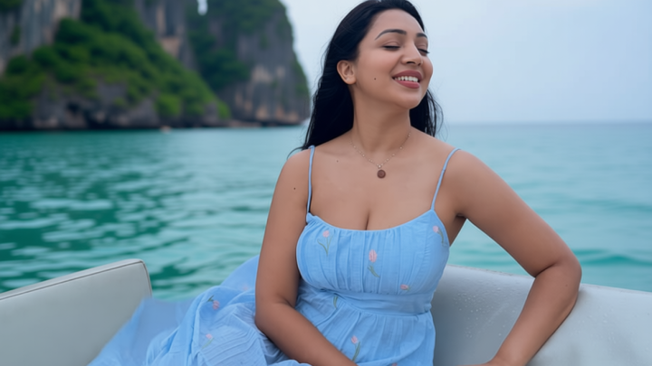 সমুদ্রে ফুরফুরে মেজাজে প্রভা, রইল ১০ নতুন ছবি