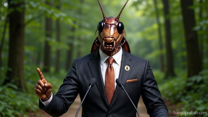 ককরোচ জনতা পার্টির আলোড়ন, পরিবারে হুমকি