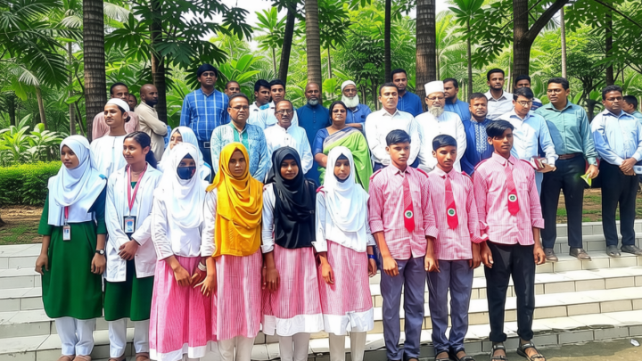 কুড়িগ্রামে বিজ্ঞান মেলায় প্রথম আলো চর আলোর পাঠশালার শিক্ষার্থীরা