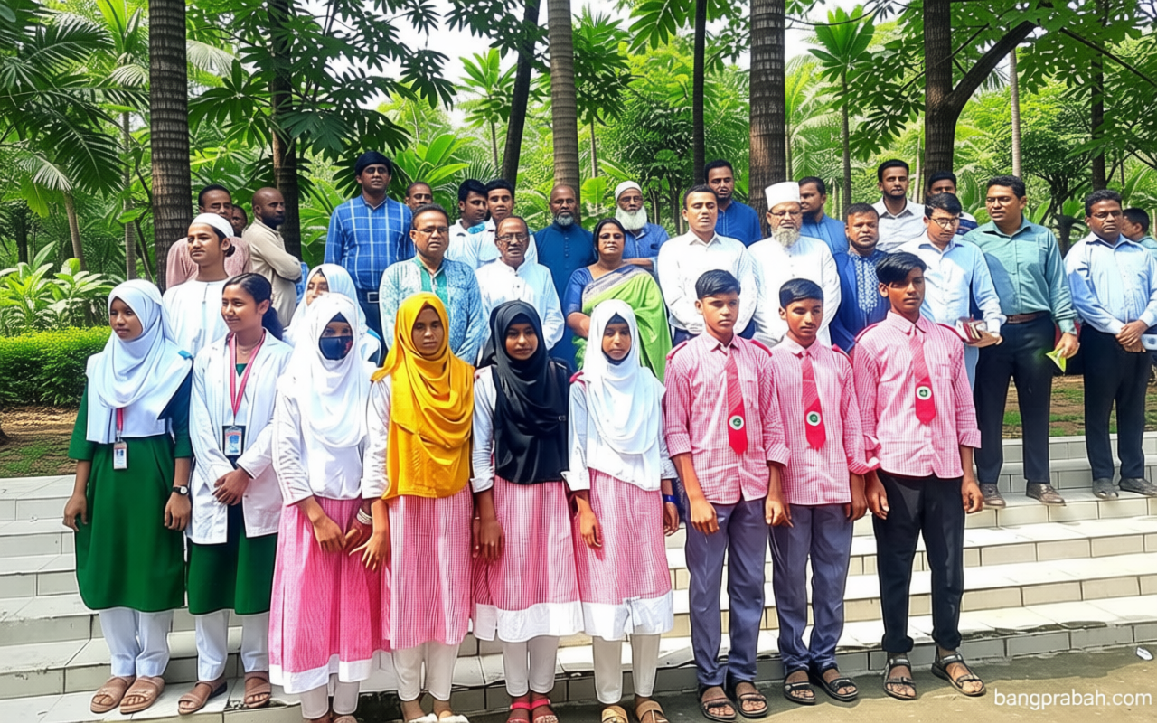 কুড়িগ্রামে বিজ্ঞান মেলায় প্রথম আলো চর আলোর পাঠশালার শিক্ষার্থীরা