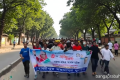 গাজীপুরে যুবলীগের মিছিল, পুলিশ দেখে ‘সামনে আসবি না, মাইরা ফালামু’ বলে হুমকি