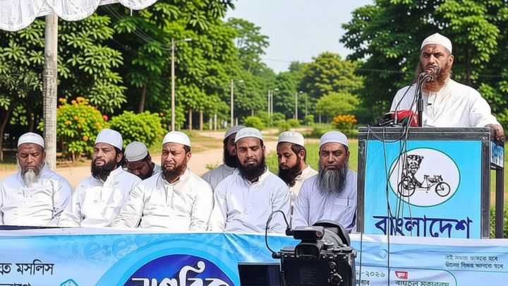 গণভোটের রায় বাস্তবায়নে জনগণের দুয়ারে দুয়ারে যাবে খেলাফত মজলিস: মামুনুল হক