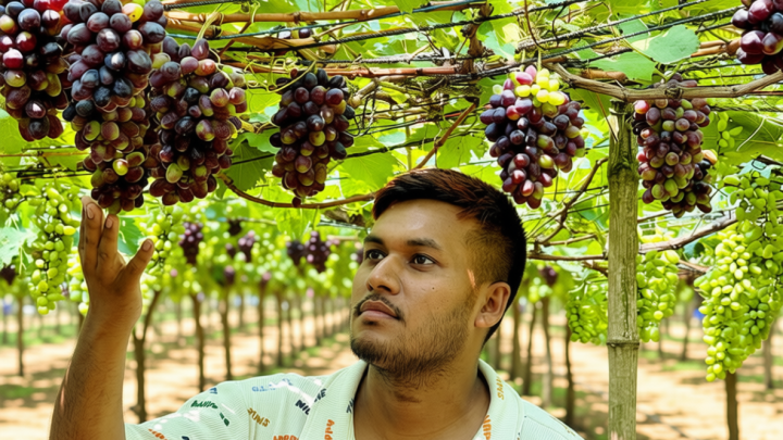 বাংলাদেশে ইউটিউব দেখে আঙুর চাষে কেউ সফল, কেউ সর্বস্বান্ত হন কেন