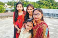 লক্ষ্মীপুরে একই পরিবারের ৪ জনকে কুপিয়ে হত্যার বিচার দাবিতে ঢাবিতে মানববন্ধন