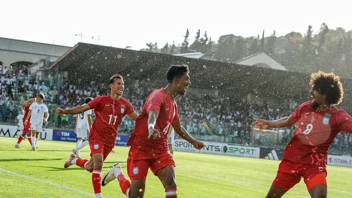 তপুর জোড়া গোলে সান মারিনোকে হারাল বাংলাদেশ
