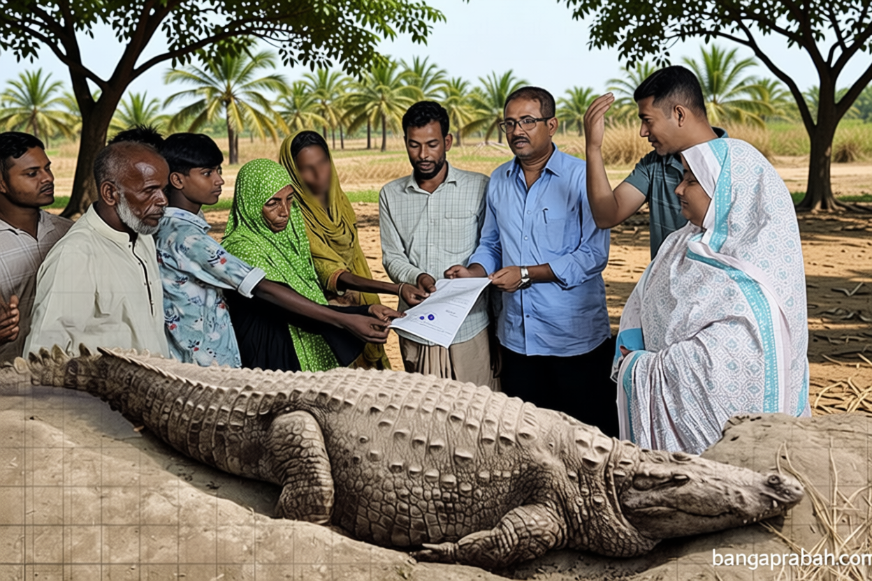 কুমিরের আক্রমণে শিশুর মৃত্যুর পর মানসিক ভারসাম্যহীন মাকে খুঁজে পেল পরিবার