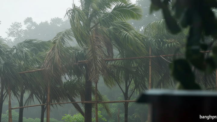 দেশের ১৫ এলাকায় ঝড়বৃষ্টি হতে পারে
