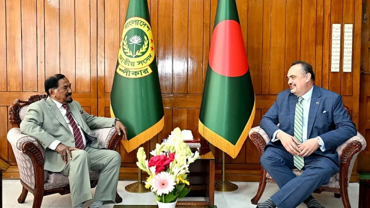 স্পিকারের সঙ্গে যুক্তরাষ্ট্র ও স্পেনের রাষ্ট্রদূতের সাক্ষাৎ