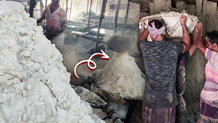 ৫০ বছর ধরে যে গ্রামে মাটি থেকেই তৈরি হয় লবণ