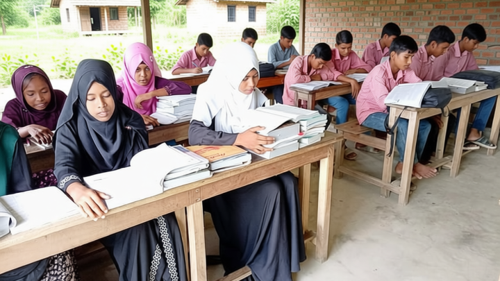 মদনপুর আলোর পাঠশালাই এখানকার শিক্ষার্থীদের একমাত্র ভরসা