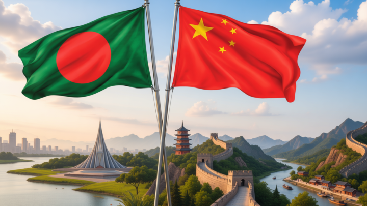 চীন-বাংলাদেশ সম্পর্ক: উদীয়মান প্রাচ্যের জোয়ারে নতুন যাত্রা