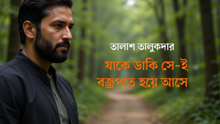 যাকে ডাকি সে–ই বজ্রপাত হয়ে আসে