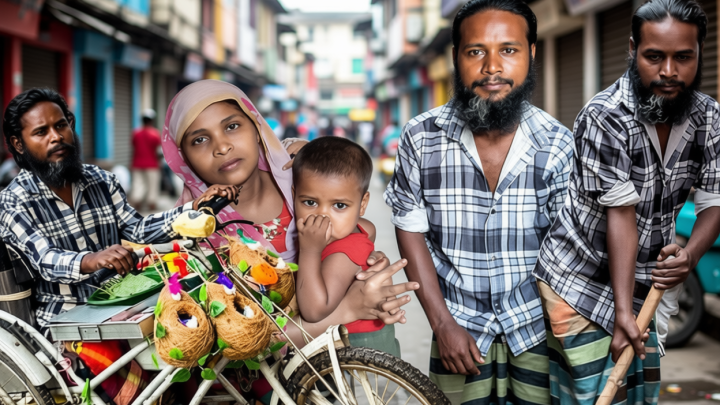 হুইলচেয়ারে জামালের ভ্রাম্যমাণ দোকান, ভিক্ষা ছাড়ার লড়াইয়ে নতুন জীবন