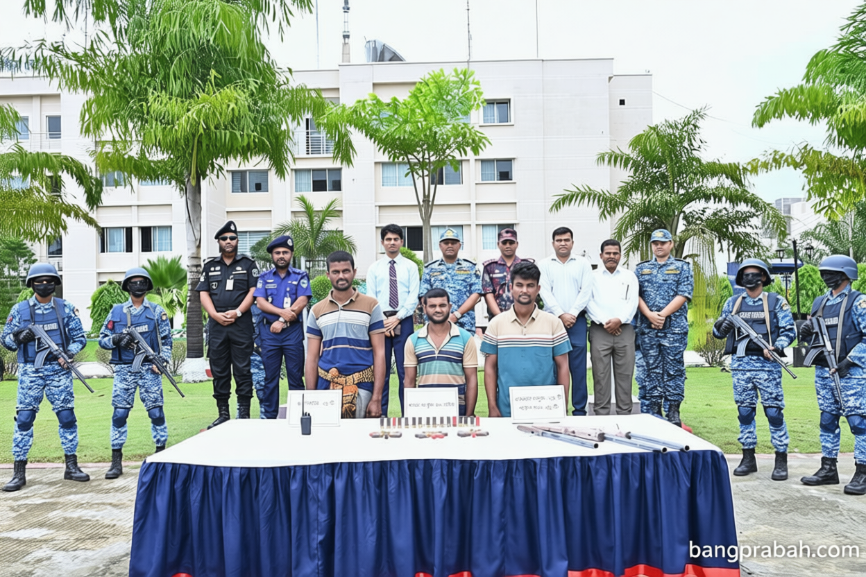সুন্দরবনের ‘বড় জাহাঙ্গীর বাহিনী’র ৩ সদস্যের আত্মসমর্পণ, জেলেকে উদ্ধার
