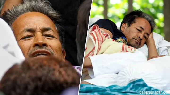 অনশন চালিয়ে যাচ্ছেন সোনম ওয়াংচুক, কেমন আছেন তিনি
