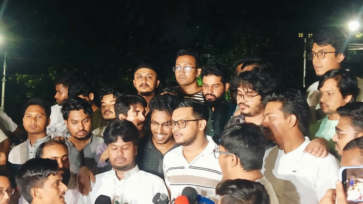 হবিগঞ্জে এনসিপির পদযাত্রায় হামলার প্রতিবাদে ঢাবিতে ছাত্রশক্তির বিক্ষোভ
