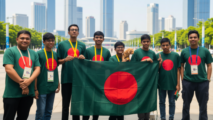 সাংহাইয়ে গণিতের বিশ্বমঞ্চে লাল-সবুজ