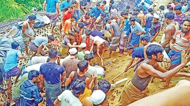 পাহাড়ধসে তিন দিনে ২২ জনের প্রাণহানি