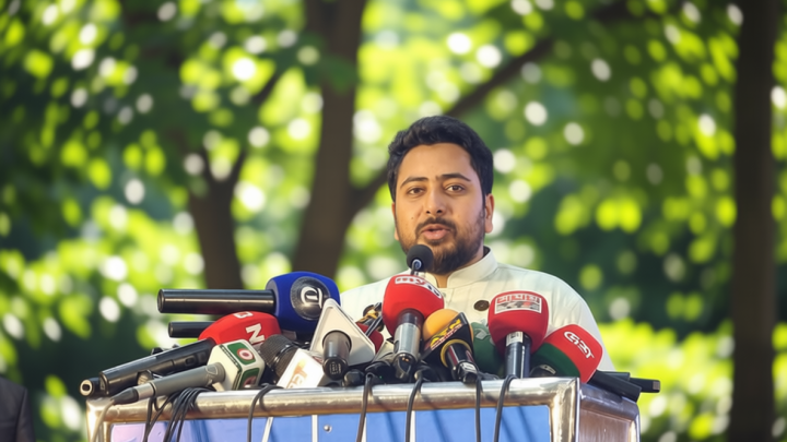 শেখ হাসিনা দেশে ফিরবেন ফাঁসির রায় কার্যকর হওয়ার জন্যই: নাহিদ ইসলাম