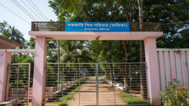 ফরিদপুর সরকারি শিশু পরিবারের কিশোরী অন্তঃসত্ত্বা