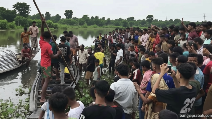 সুনামগঞ্জে বাড়ি ফেরার পথে নৌকাডুবিতে নিখোঁজ আরও দুজনের লাশ উদ্ধার
