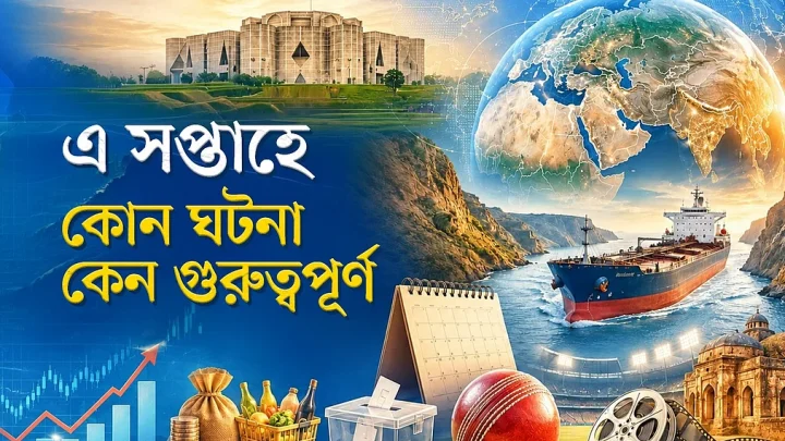 এ সপ্তাহে: কোন ঘটনা কেন গুরুত্বপূর্ণ