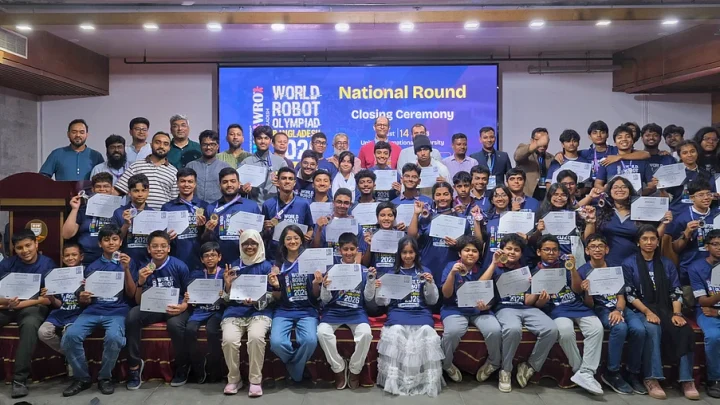 ওয়ার্ল্ড রোবট অলিম্পিয়াড বাংলাদেশের জাতীয় পর্ব অনুষ্ঠিত