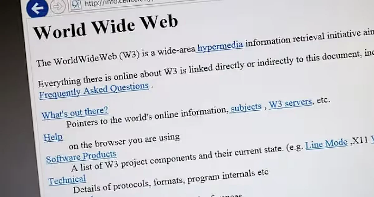 First-website.-history