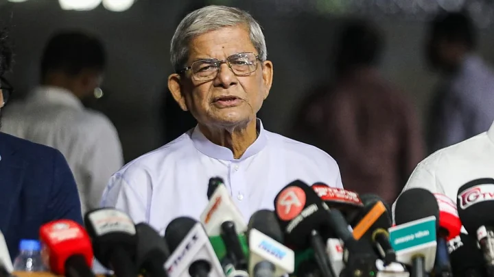 রাষ্ট্রপতি পদে মনোনয়ন পাওয়ায় মির্জা ফখরুলকে জাতীয় পার্টির একাংশের অভিনন্দন