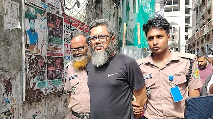 দক্ষিণখানে নারী চিকিৎসক হত্যা মামলায় রিমান্ড শেষে কারাগারে স্বামী