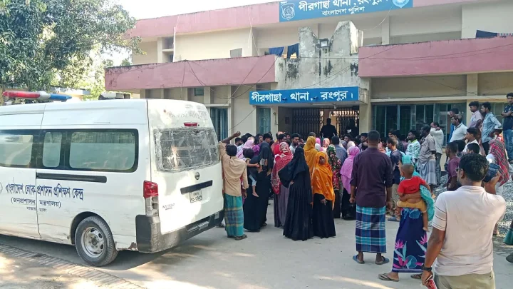 ছাদ থেকে ফেলে ছাত্রদল নেতাকে হত্যার অভিযোগ, পীরগাছা থানার ৪ পুলিশ প্রত্যাহার