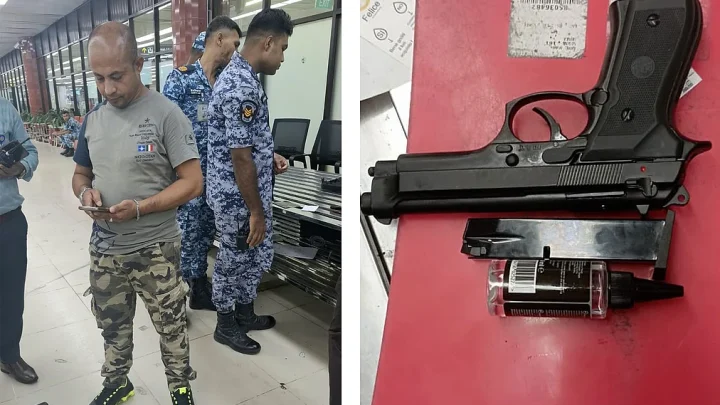 নিখোঁজ লাগেজ নিতে এসে ধরা পড়লেন ইতালিফেরত এক ব্যক্তি
